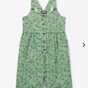 Disney Star Wars Grogu Button Front Toddler Romper — BoxLunch Exclusive 3T